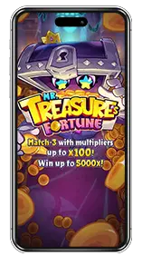 slot game mobile gameplay treasure fortune