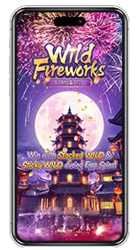 slot game mobile gameplay wild fireworks